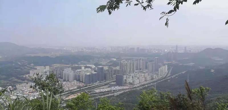 塘朗山攀登之行 塘朗山攀登之行